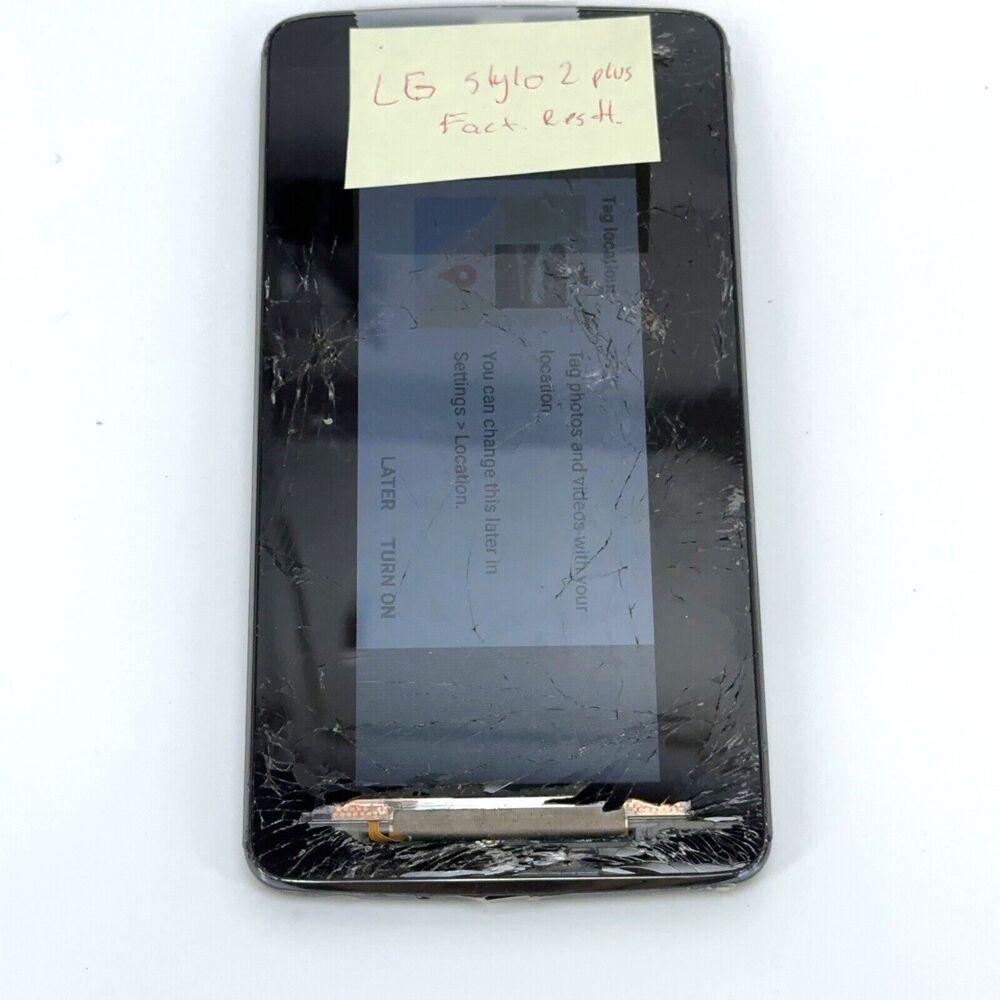 LG Stylo 3 Plus TP450 4G VoLTE Smart Phone Android - Factory Reset - FOR PARTS